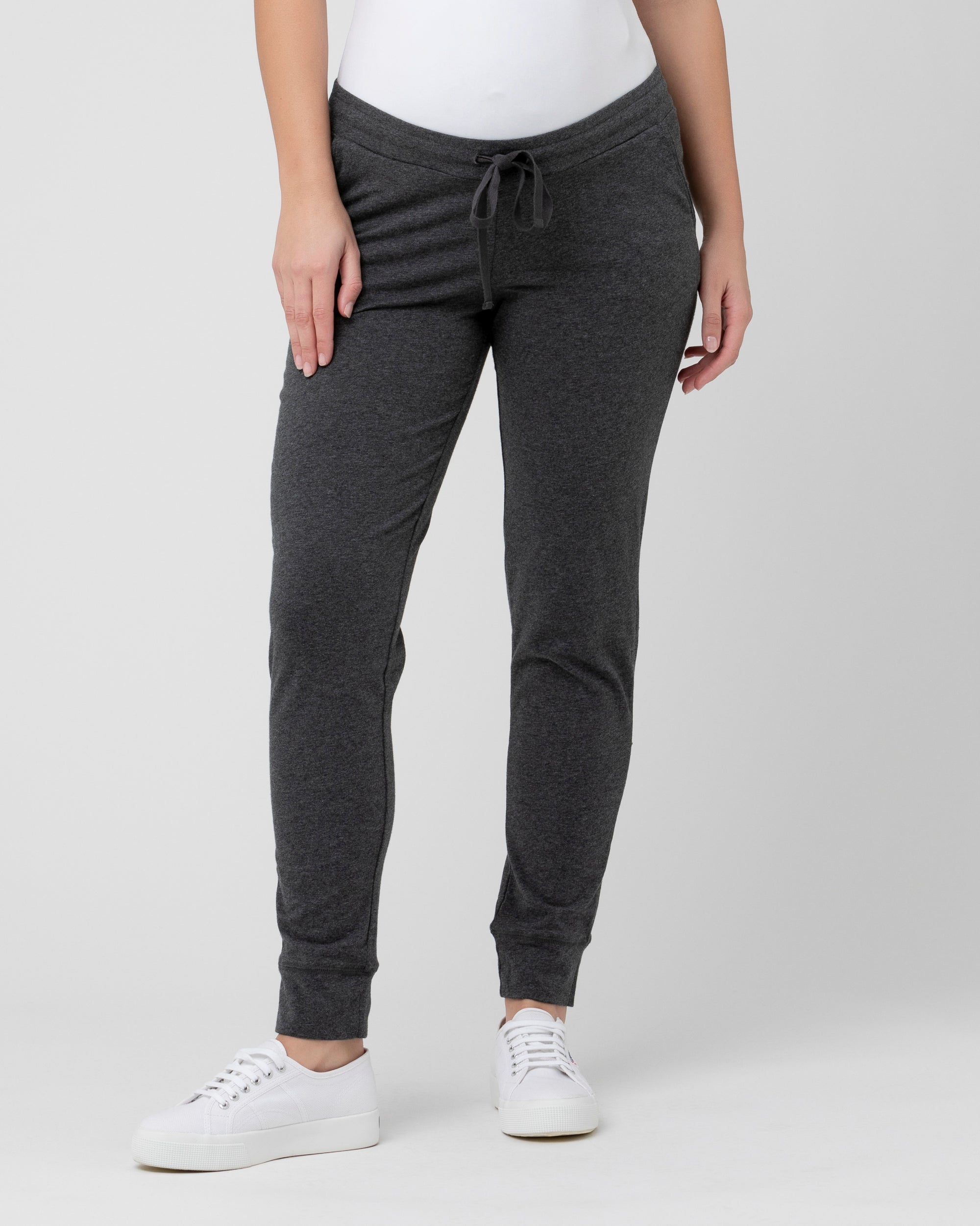 Gray jogger sales