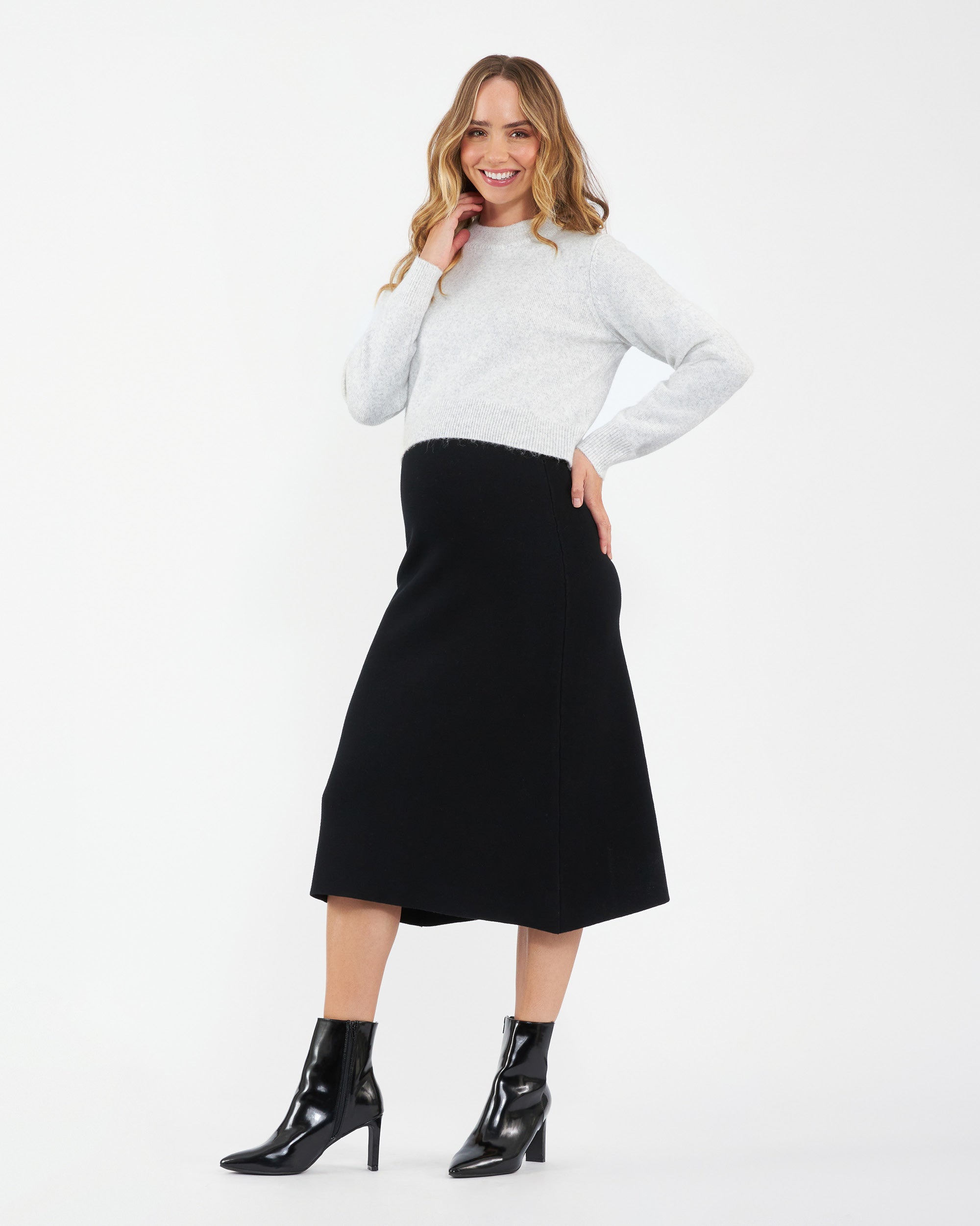 Maternity skirt, black – Hello Mom
