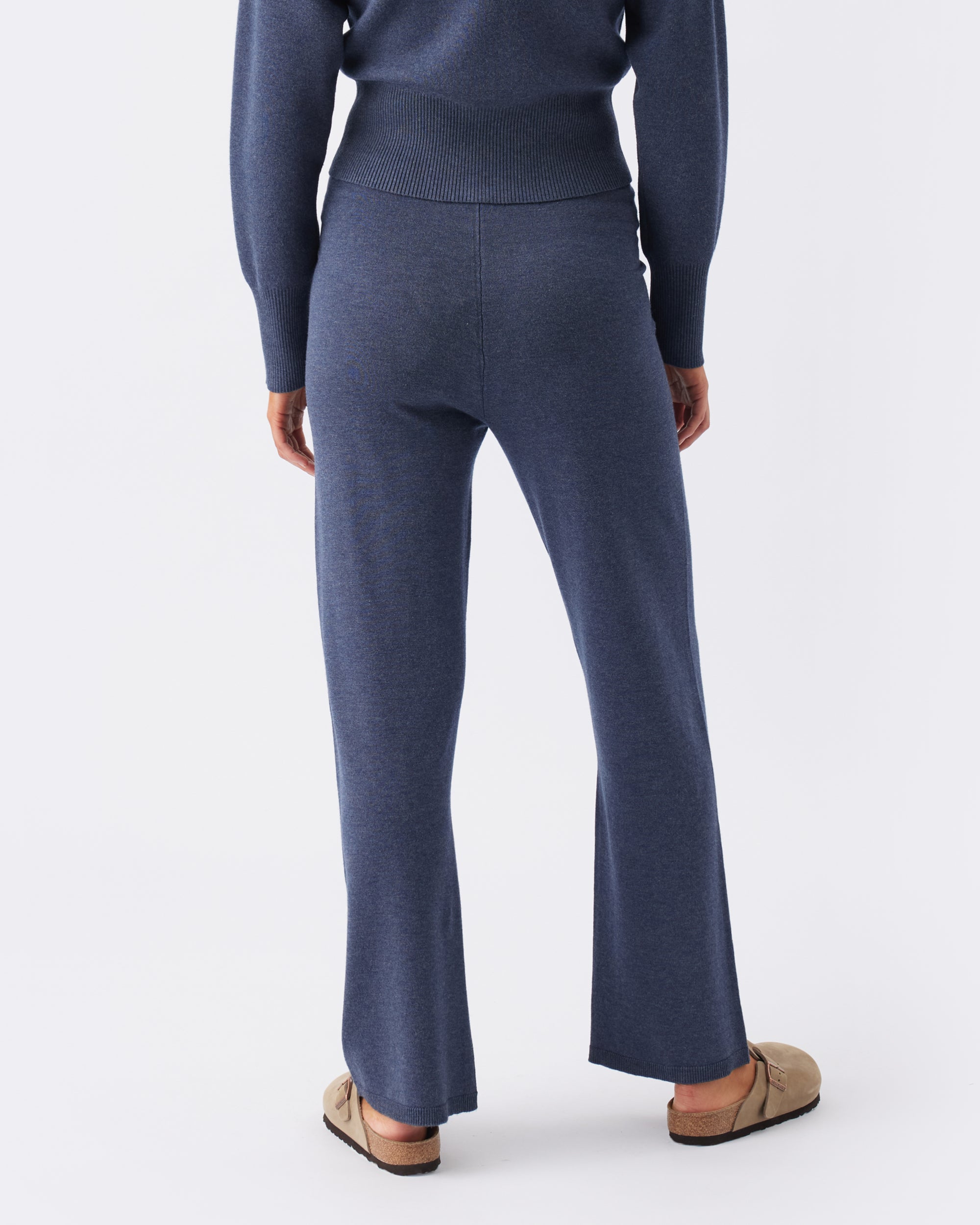 Delta Knit Pant Denim Marle