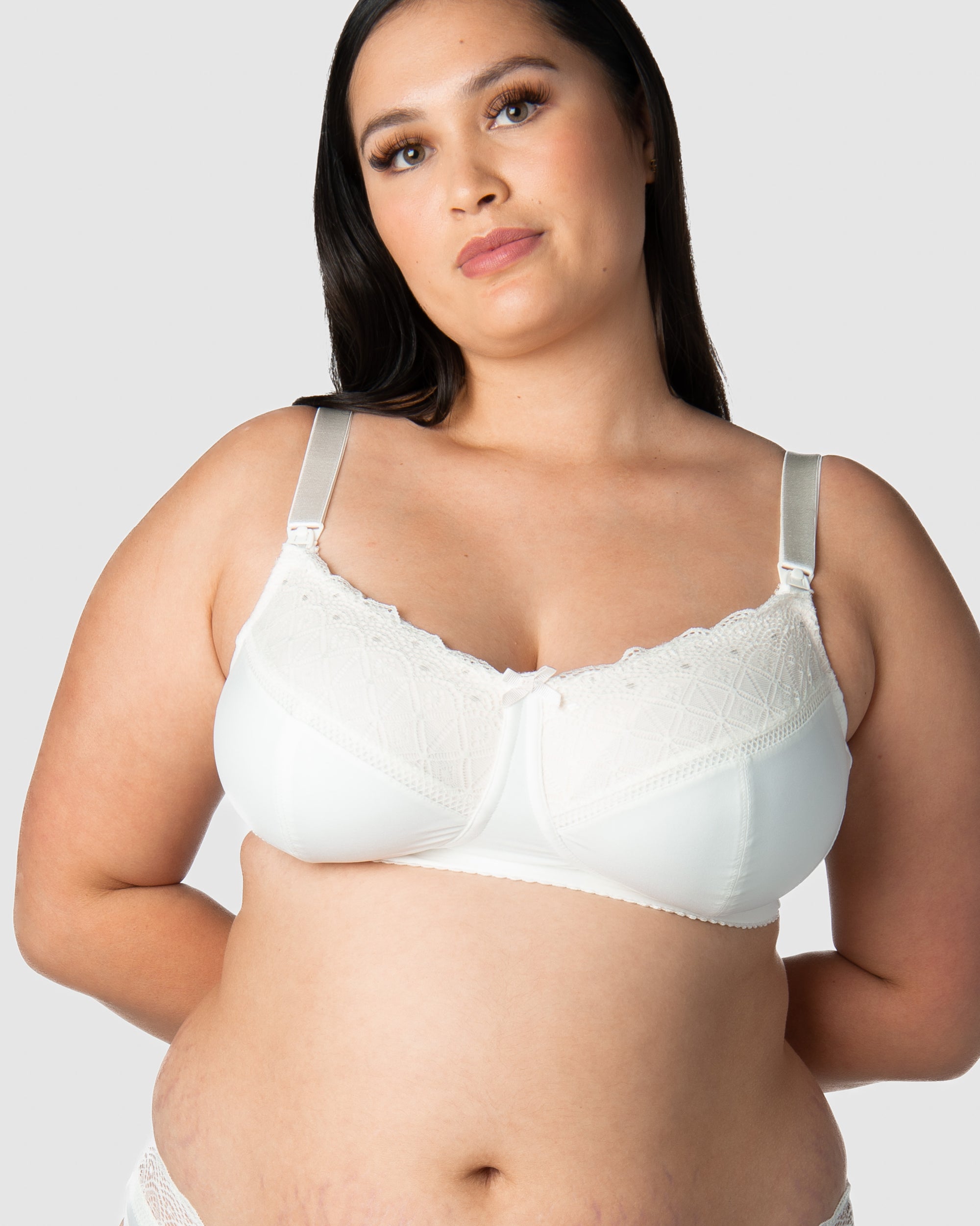 Hotmilk Show Off Nursing Bra Ivory