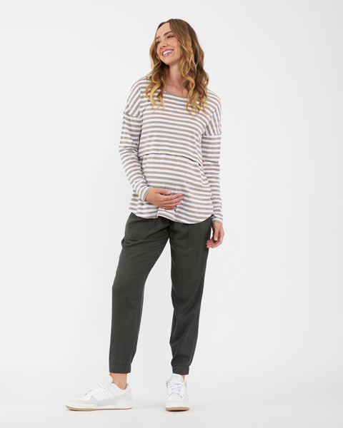 Tencel Off Duty Pant - Olive