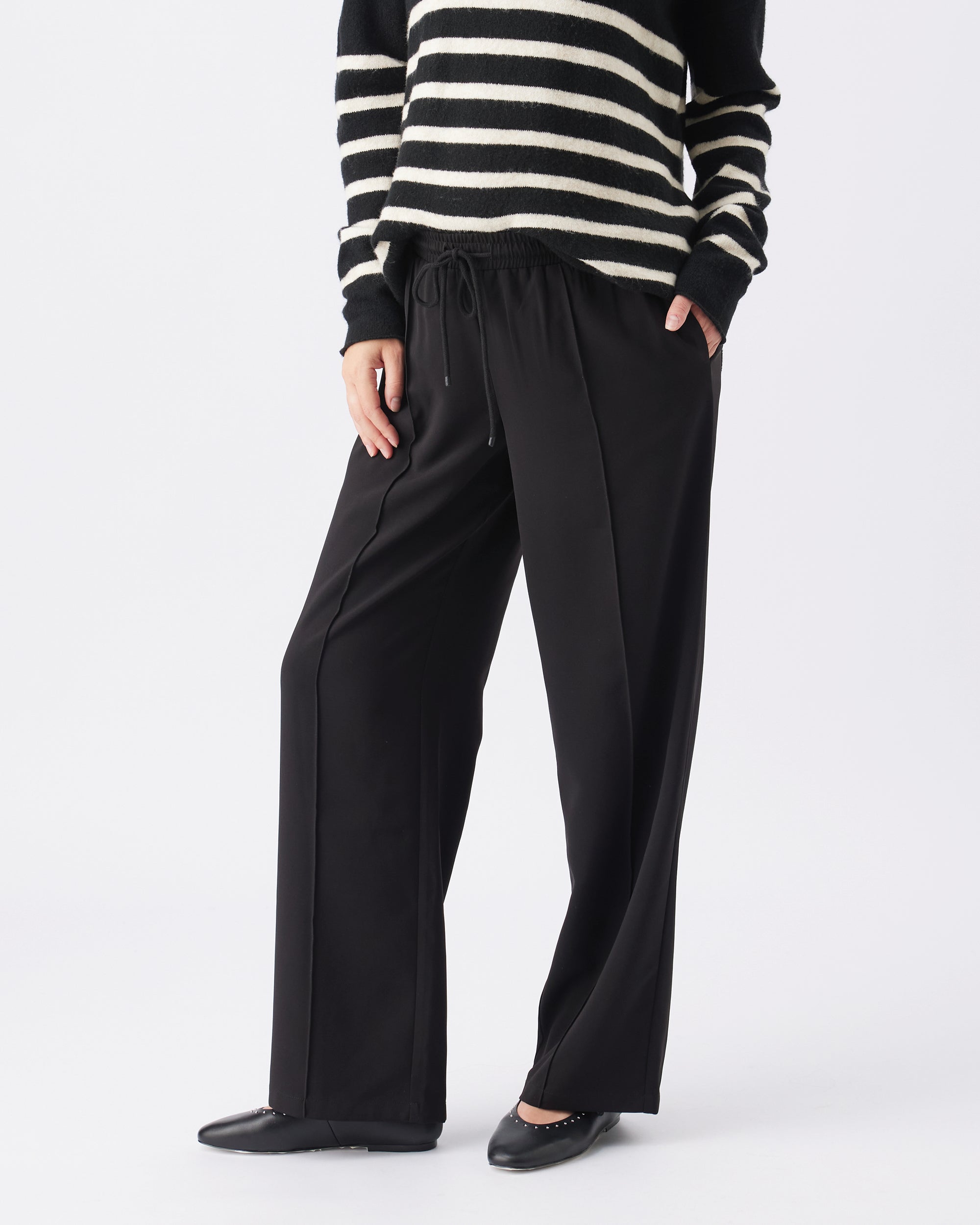 Alexa Pull-On Pant  Black